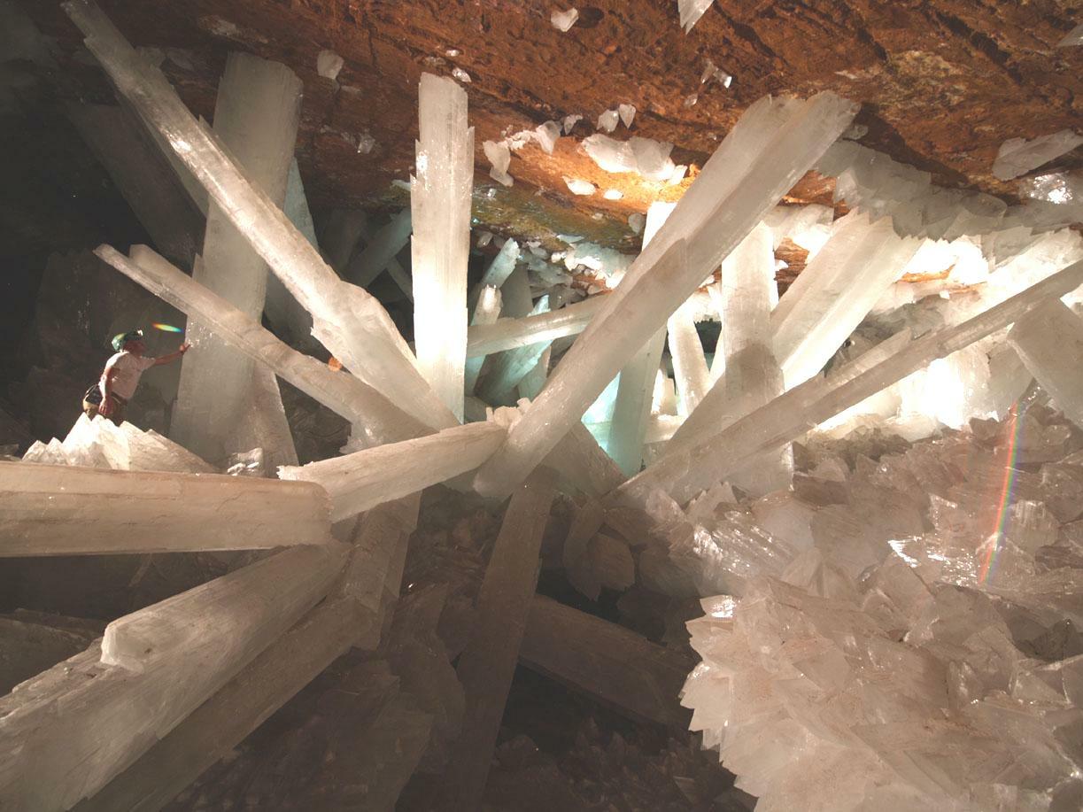 Пещера кристаллов Мексика
